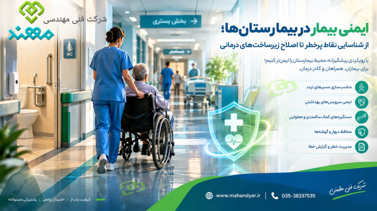 ایمنی بیمار در بیمارستانها؛ شناسایی نقاط پرخطر و اصلاح زیرساختهای درمانی